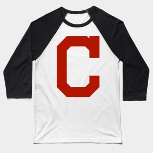 RED LETTER "C" Baseball T-Shirt